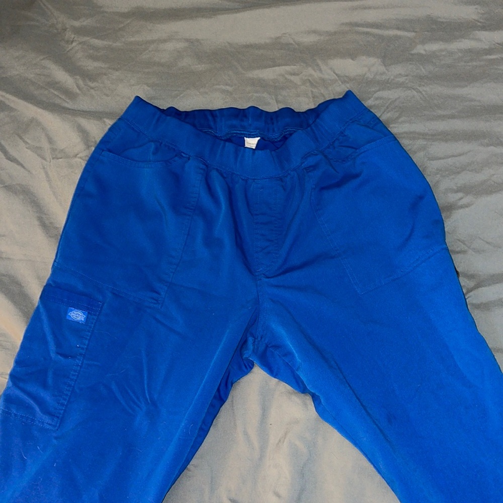 Dickies royal blue scrub pants